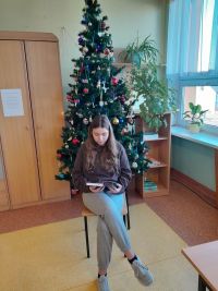 Choinka strojna w czytanie