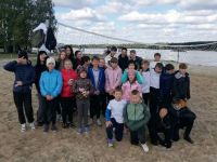 Drużyna ze szkoły SP Majdan Nepryski