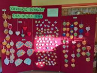 Prace szydełkowe wykonane przez panią Małgorzatę Pasierbiewicz