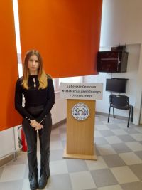 Finalistka Konkursu Informatycznego