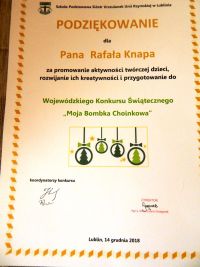 Moja bombka choinkowa