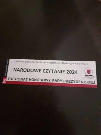Narodowe Czytanie 2024
