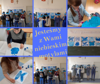 Jesteśmy z Wami niebieskimi motylami