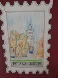 Projekt znaczka pocztowego