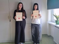 Karina Greszta i Nikola Porębska