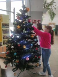 Świąteczny nastrój w naszej szkole