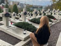 Wiktoria na Cmentarzu Łyczakowskim we Lwowie