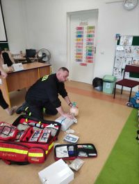 Spotkanie ze strażakiem