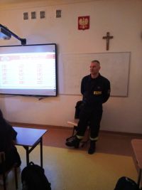 Ciekawe spotkanie ze strażakami