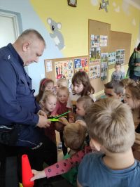 Wizyta Policjanta w naszej szkole