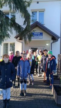 Wolontariusze SKC w Zakładzie Pielęgnacyjno-Opiekuńczym 