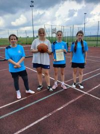 Wicemistrzynie Półfinału Wojewódzkiego w Koszykówce